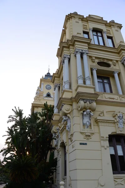 Malaga Costa Del Sol Espanha Fachadas Casa — Fotografia de Stock