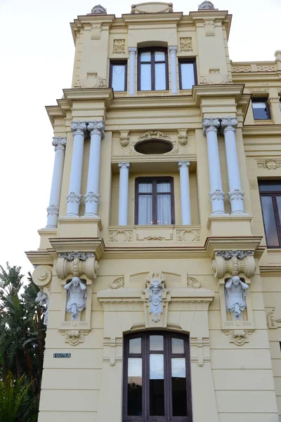 Malaga Costa Del Sol Spain House Facades — Stock Photo, Image