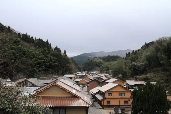 Townscape Της Ζώνης Omori Στο Ορυχείο Αργύρου Iwami Ginzan — Φωτογραφία Αρχείου