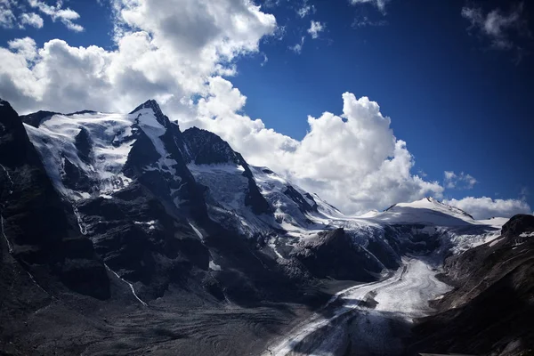 Pasterze Ledovec Grossglockner Stock Fotografie