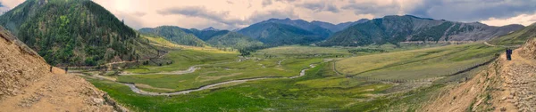 Malebné Panorama Oblasti Dolpo Nepálu — Stock fotografie