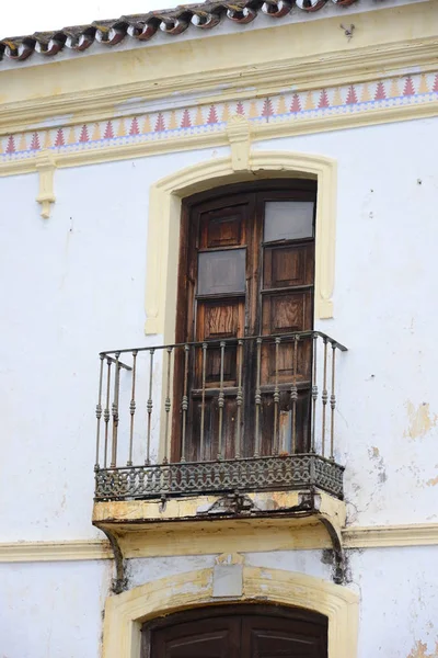 Malaga Costa Del Sol Espanha Fachadas Casa — Fotografia de Stock