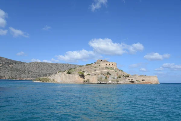 Vista Della Vecchia Fortezza Sull Isola — Foto Stock