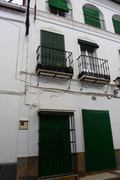 Fachadas Caucina Costa Del Sol Málaga Espanha Serrania Ronda — Fotografia de Stock