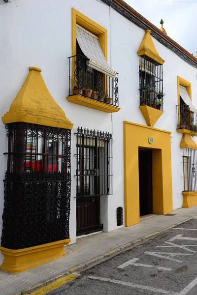 Facades Caucin Costa Del Sol Malaga Spain Serrania Ronda — Stock fotografie