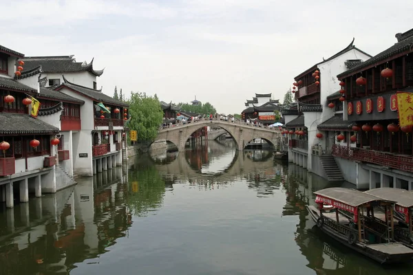 Qibao Oude Stad Shanghai — Stockfoto