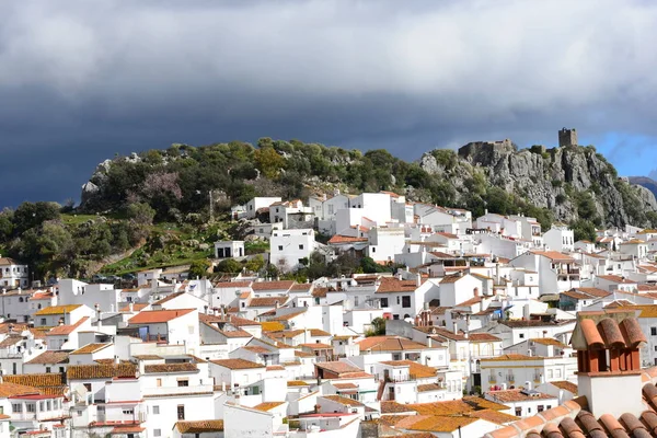 Ronda Είναι Μια Βουνοκορφή Της Πόλης Στην Επαρχία Spains Μάλαγα — Φωτογραφία Αρχείου