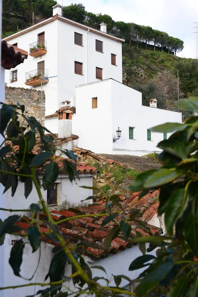 Häuser Fassaden Benarraba Costa Del Sol Spanien — Stockfoto