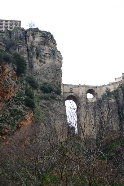 Die Brücke Von Ronda Andaluz Andalucia — Stockfoto