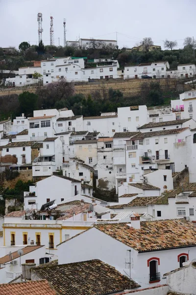 Case Sentenil Costa Del Sol Spagna Sierra Ronda Mountain Ronda — Foto Stock