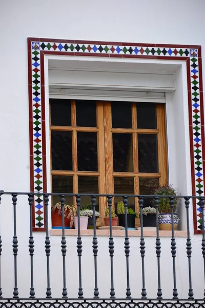 Casa Fachadas Cortes Sierra Ronda Montañas Alrededor Ronda España — Foto de Stock