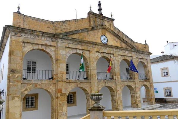 Casa Fachadas Cortes Serra Ronda Montanhas Torno Ronda Espanha — Fotografia de Stock