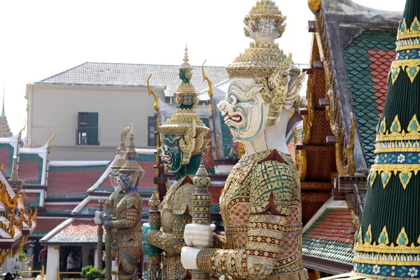 Wat Phra Kaew Bangkoku — Zdjęcie stockowe