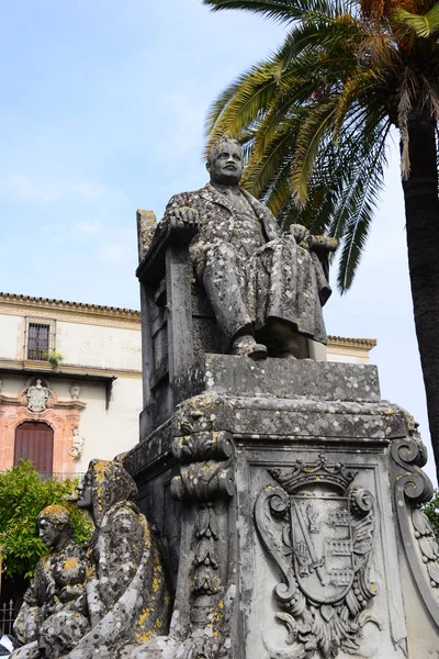 Vistas Cidade Fachadas Casa Jerez Frontera Espanha — Fotografia de Stock