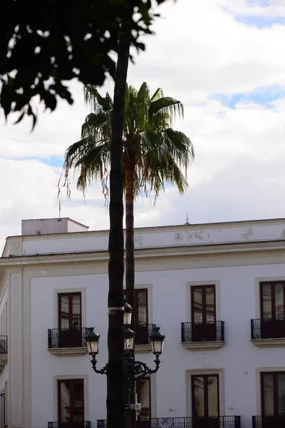Stadtansichten Hauswände Jerez Frontera Spanien — Stockfoto