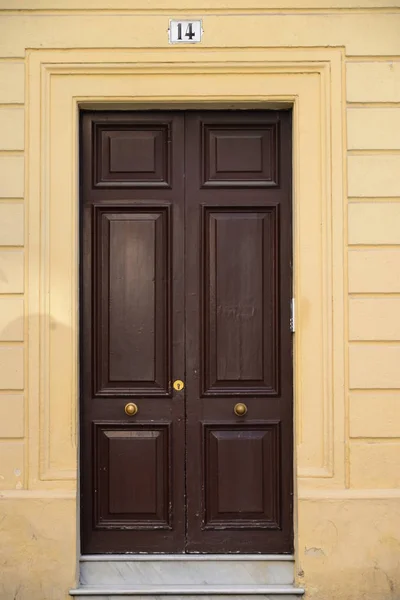 Stadtansichten Hausfassaden Jerez Frontera Spanien — Stockfoto