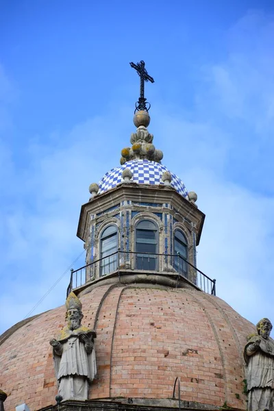 Stadsutsikt Husfasader Jerez Frontera Spanien — Stockfoto