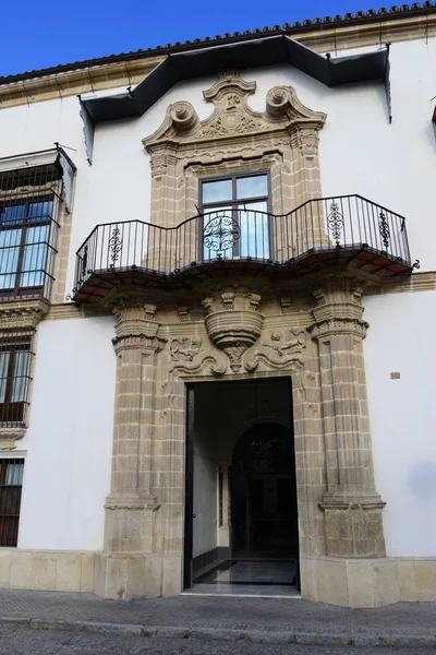 Jerez Frontera Spanje Stadtansichten Gevels Van Huizen — Stockfoto