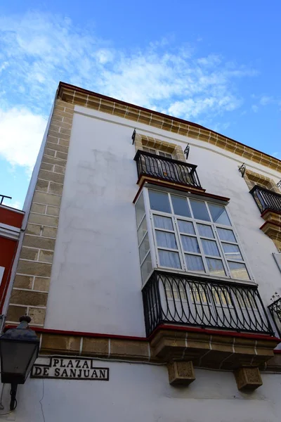Jerez Frontera Spain City Views House Facades — Stok Foto