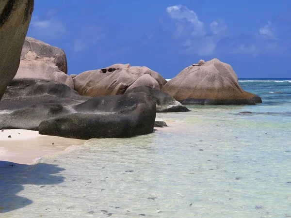 Vista Una Hermosa Costa Del Mar — Foto de Stock