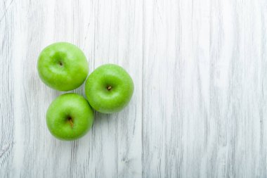 granny smith apple on a background clipart