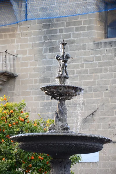 Jerez Frontera Spanje Stadtansichten Gevels Van Huizen — Stockfoto