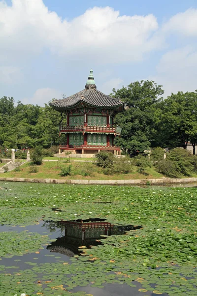 Gyeongbokgung Στη Σεούλ Της Κορέας — Φωτογραφία Αρχείου