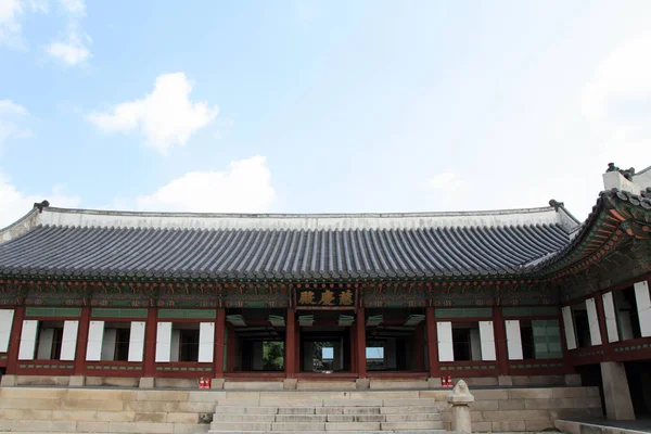 Gyeongbokgung Στη Σεούλ Της Κορέας — Φωτογραφία Αρχείου