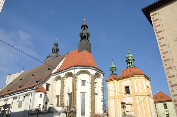 Katedralen Nicholas Budweis — Stockfoto