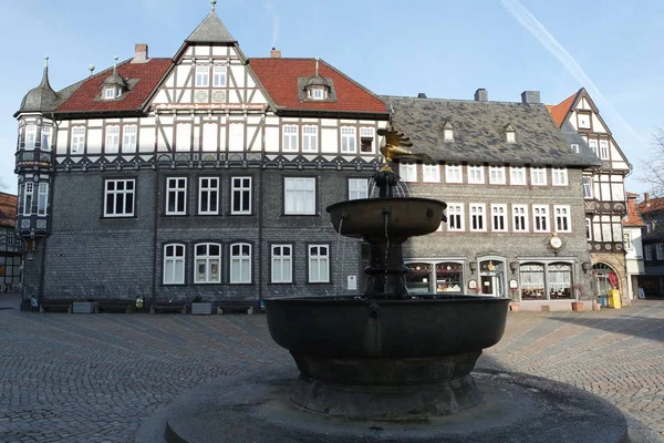 Casco Antiguo Goslar Harz — Foto de Stock