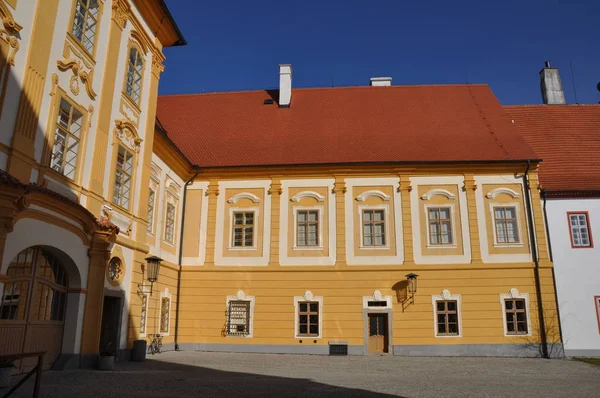 Klasztorna Borovany Republika Czeska — Zdjęcie stockowe