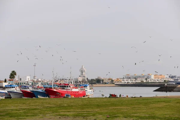 Cityscapes Building Facades Ayamonte Isla Canela Spanish City Province Huelva — Stock Photo, Image