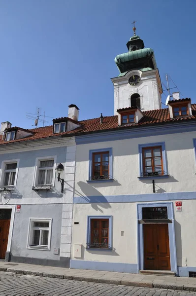 Callejón Sin Salida Ciudad Vieja Budweis — Foto de Stock