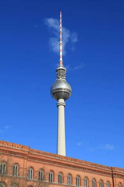 Berlin Ayuntamiento Rojo —  Fotos de Stock