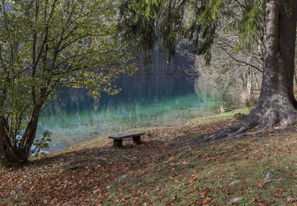 Lago Montagna Nelle Alpi Giulie — Foto Stock