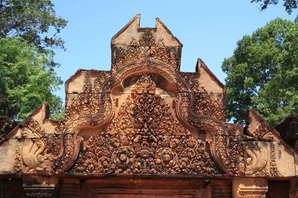 Soulagement Banteay Srei Angkor — Photo