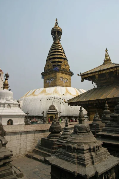 Swayambhunath Katmandu Nepal — Zdjęcie stockowe