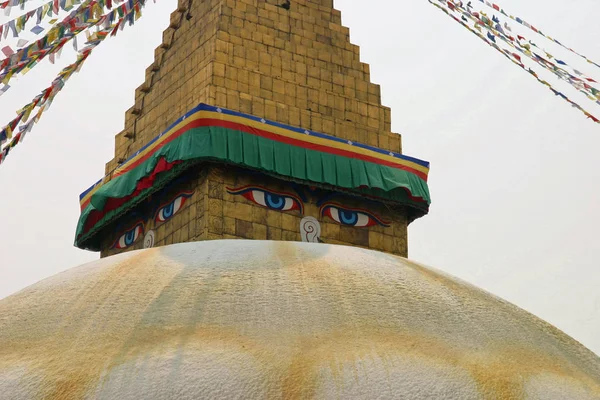 Boudhanath Kathmandu Nepal — Stock Photo, Image