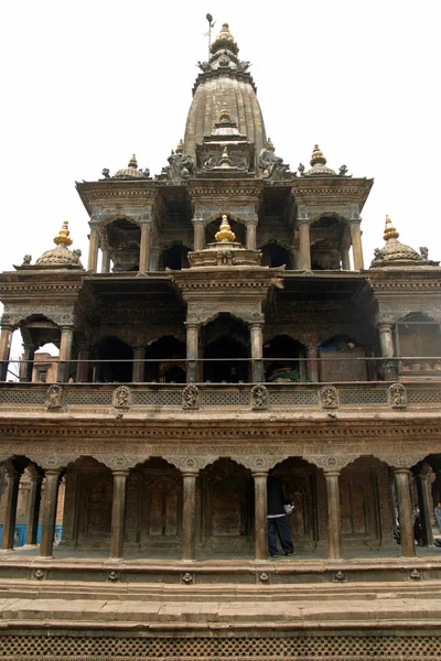 Krishna Tempel Patan Nepal — Stockfoto