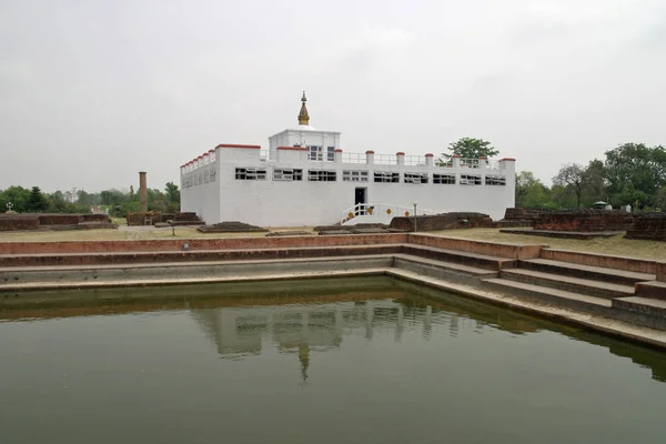 Lumbini Nepal Deki Maya Devi Tapınağı — Stok fotoğraf