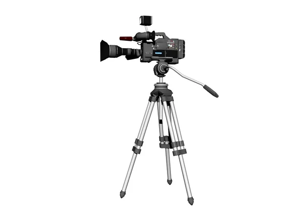 Tripod Isolated White Background — Stock Photo, Image