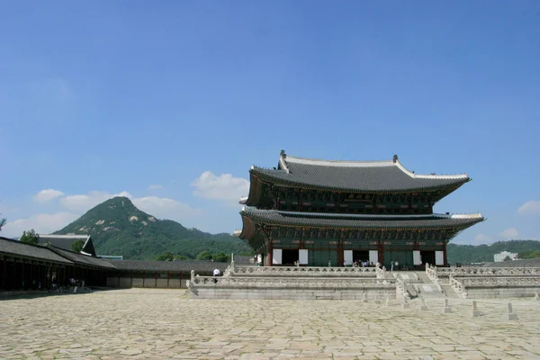 Gyeongbokgung Seulu Korea — Zdjęcie stockowe