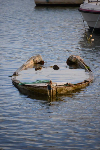 Bateau Pêche Sur Lac — Photo