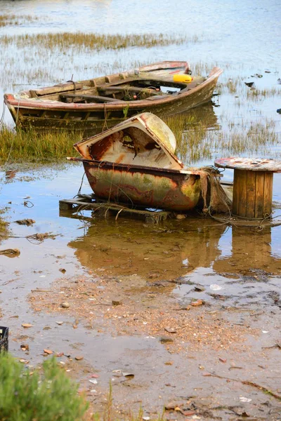 Fishing Boat River — Stock Photo, Image