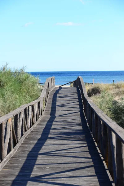 Spiaggia Solida Spagna — Foto Stock