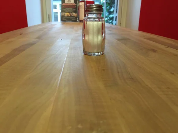 Glass Beer Wooden Table — Stock Photo, Image