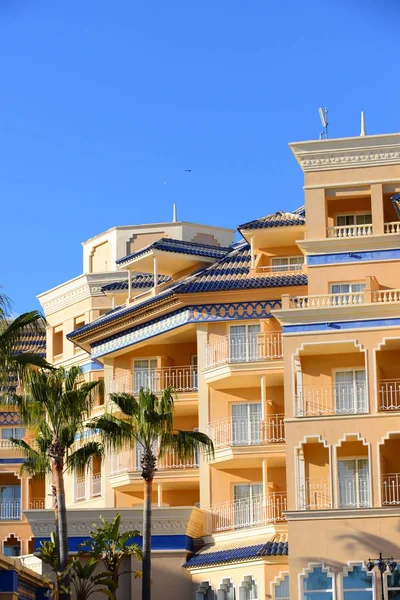 Endülüs Özerk Bölgesi Nde Cepheleri Stadtansichten Ayamonte Spanya Nın Huelva — Stok fotoğraf