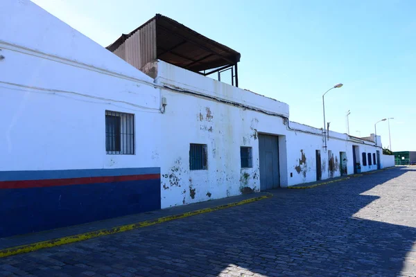 Hus Fasader Stadtansichten Ayamonte Spansk Stad Provins Huelva Den Autonoma — Stockfoto