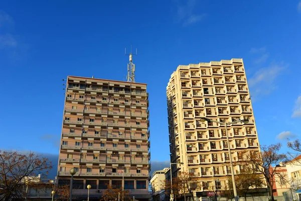 Фасади Будинків Склади Фарро Портовий — стокове фото