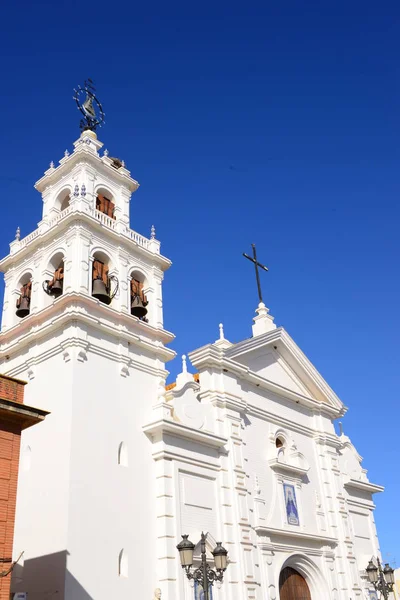 イスラ クリスティーナのファサード スペインのリゾートタウン エルバ州 アンダルシアの自治体 — ストック写真